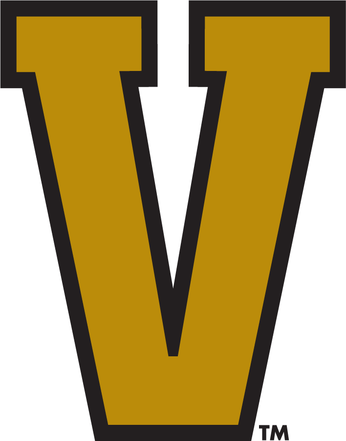 Vanderbilt Commodores 1998-2004 Secondary Logo t shirts iron on transfers